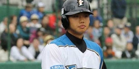 日本ハム谷口雄也が背番号「64」から「4」に変更　「身が引き締まる思いです」