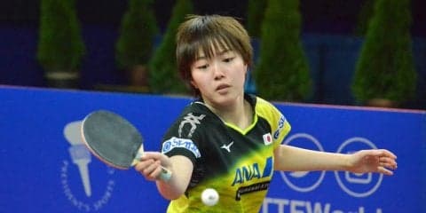 【卓球】芝田が2冠　単一般では今年4度目のV＜女子ベラルーシOP＞