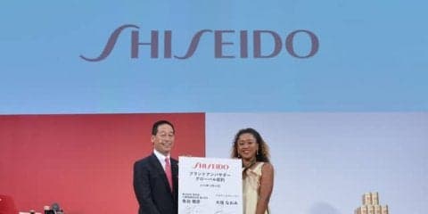 大坂なおみ、資生堂とブランドアンバサダー契約