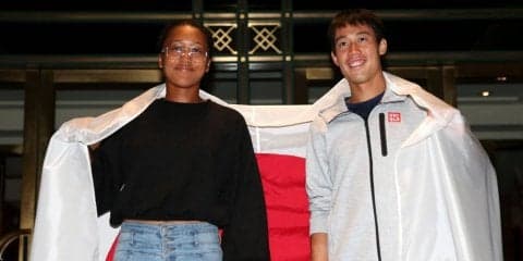 錦織と大坂なおみ、日清食品新CM撮影で「楽しかった」