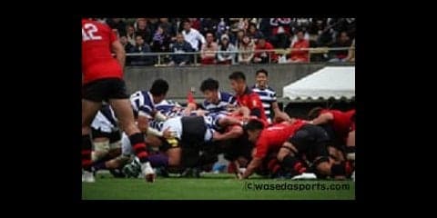 王者・帝京大に土！スクラムの圧力光る