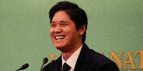 【MLB】大谷翔平が帰国会見　イチローのアドバイスに「すごく感謝、すごく勉強になった」