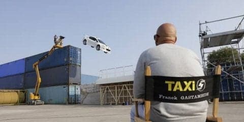 伝説のプジョー 407 タクシー、ふたたび爆走！　『TAXi』新作メイキング写真