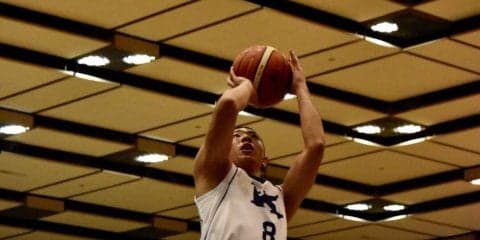 【バスケットボール部男子】　新人戦初戦、１００点ゲームで快勝