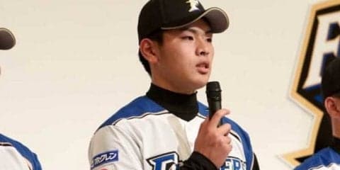 日ハムドラ2位野村、新球場で清宮と“KN砲”実現へ　「セールスポイントは長打力」