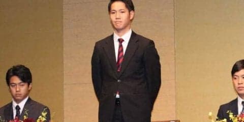 楽天ドラフト8位・鈴木が大学先輩目指し最多勝誓う　「憧れている面が多かった」
