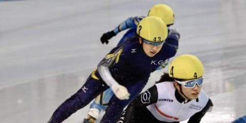 【スケート部スピード部門】　全日本選抜、初日は結果ふるわず