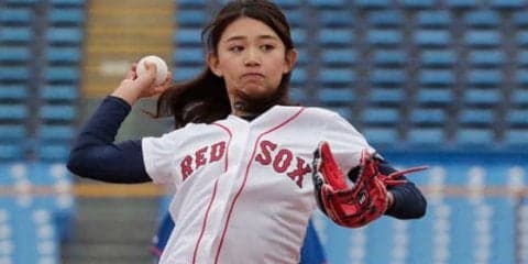 【MLBドリームカップ】美しき「野球女子」坪井ミサト、岩村氏打ち取り「もの凄く嬉しいです」