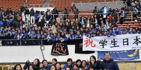 【ラクロス部女子】 昨年王者の慶大を下し、学生日本一に返り咲く