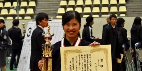 【剣道部】 新人戦で大西が３位入賞
