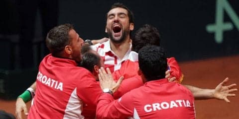 チリッチが3勝目を挙げ、クロアチアが13年ぶり2度目の優勝[デビスカップ]