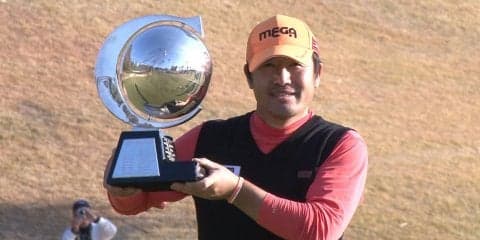 独特ながらも理にかなったスイング　5年ぶりの優勝の崔虎星