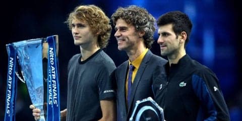 クエルテン、ヒューイット、ダビデンコ。2000年代を彩った名選手たちがファイナルズ会場で再会。