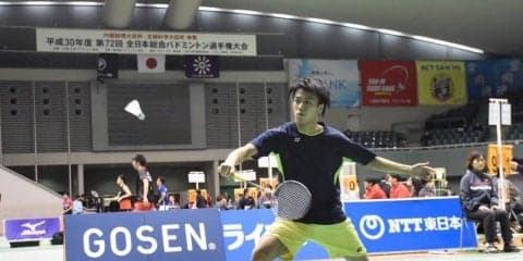 【バドミントン部】 北里、結城・佐々木ペア全日本総合１回戦敗退