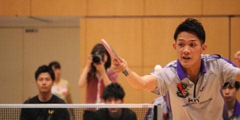 【卓球】吉村和弘が全日学選抜でV　「Tリーグで課題がより明確に」