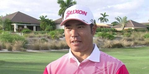 松山英樹「しっかりといまの課題を克服できるように」大会前インタビュー