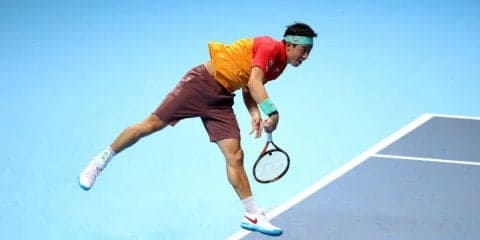 錦織が来季のシューズについてナイキとミーティング