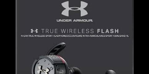 アンダーアーマー×JBL、完全ワイヤレスイヤホン「UA SPORT WIRELESS FLASH」発売