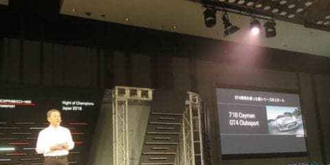 ポルシェ ジャパン、2019年のモータースポーツ活動について発表…ケイマンGT4 Clubsport 使用シリーズがスタート