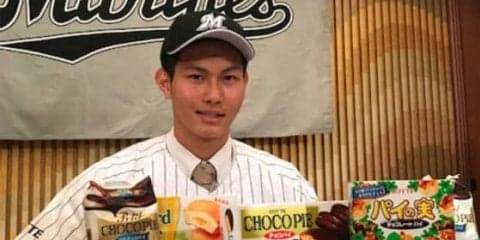ロッテがドラ1藤原と契約、背番号「2」　一番好きなお菓子は「ガーナチョコ」