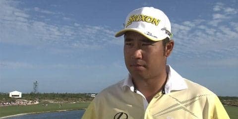 松山英樹「ミスは多かったが、アンダーパーで回れたのは良かった」　3日目終了後インタビュー