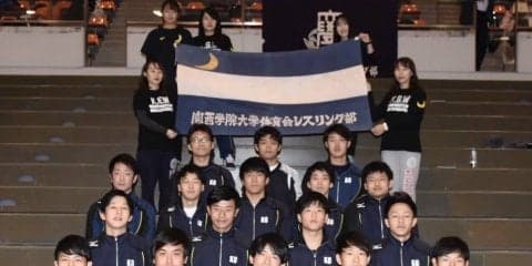 【レスリング部】　秋季リーグ戦２部２位で閉幕