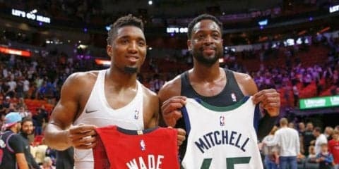 ドウェイン・ウェイドがドノバン・ミッチェルに託す思い「特別な才能を持つ選手」