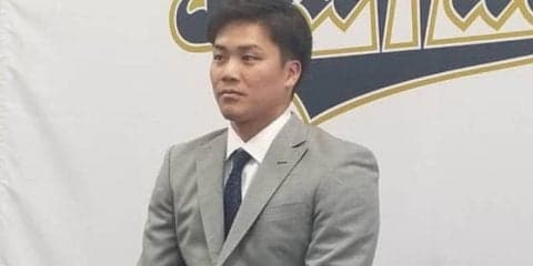 オリ伏見、報道陣に珍リクエスト「修造さんに絶対会いたい。書いてください」