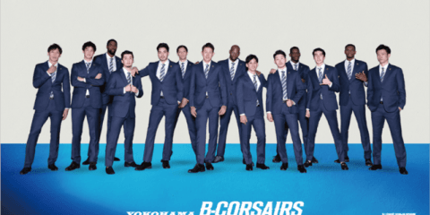 横浜ビー・コルセアーズの選手がセレクト！オリジナルネクタイ発売