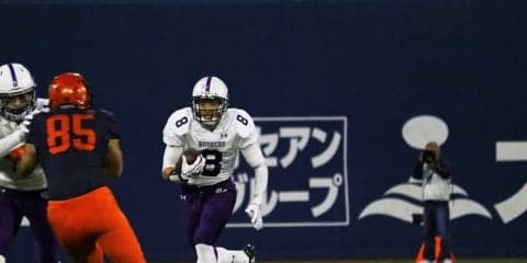 【アメリカンフットボール部】法大相手に今季２度目の完封負け