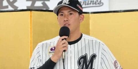 ロッテドラ2東妻「最多ホールドが目標」　井口監督に「70試合登板」を“直訴”