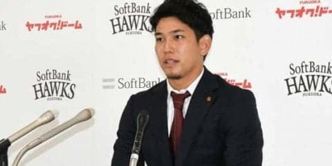 ホークス栗原、20万円増の700万円で更改「納得のいくシーズンではなかった」