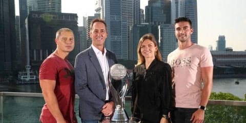 ハレプは全豪決勝での敗退時に「もっと強くなって戻って来るのがむずかしかった」「すごい1年だった」