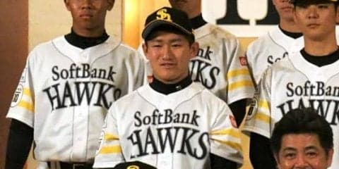鷹ドラ3野村、狙うは先輩・清宮超え「本塁打、打率、打点全てで勝てるように」