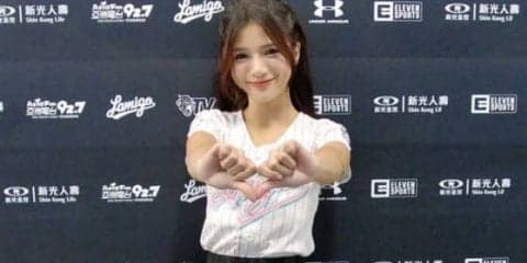 華麗なる転身を遂げた美女　台湾チア「ラミガールズ」で輝く元“社長秘書”