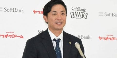 鷹・江川、300万円減で更改　今季5試合の出場に終わり「正直覚悟していた」