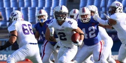 【アメリカンフットボール部】今季TOP８初キックオフリターンTD許すも、荒竹の51ydランTD含む22得点で快勝！