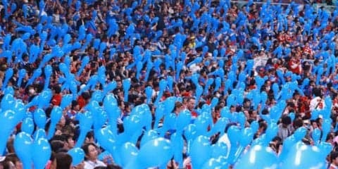 7年ぶりAクラスへ…中日の新スローガンは「昇竜復活！WITH BLUE」