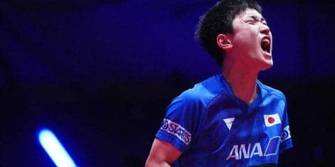 中学生にして世界ランク5位！張本が自己最高位を更新！丹羽10位、水谷13位＜卓球・男子 最新世界ランク＞