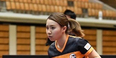 【卓球】森薗美咲、石川佳純との「仲良し2ショット」を披露、Tリーグ試合直後の貴重なオフショット