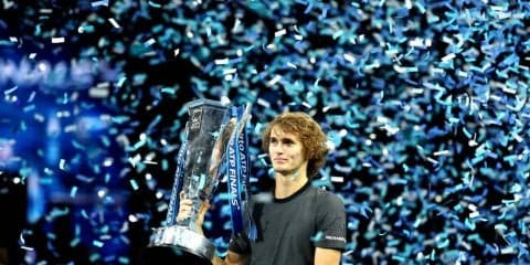 ついにズベレフ時代来るか。21歳までの戦績はBIG4レベル