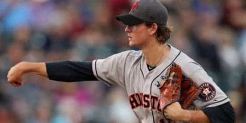 【MLB】アストロズ若手右腕が「177キロ」を記録!?　監督も称賛「素晴らしい技能」