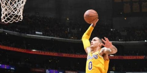 コービーからの助言を糧に成長を続ける、レイカーズ2年目のカイル・クーズマ