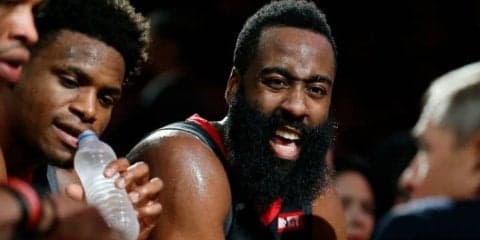 ジェームズ・ハーデンがNBA史上最多4回目の50得点超えトリプル・ダブル達成