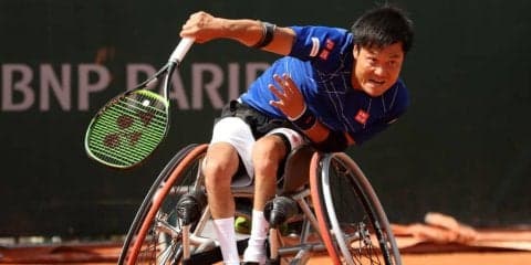 国枝、8度目の受賞「皆さんのおかげ」。錦織もSNSで祝福