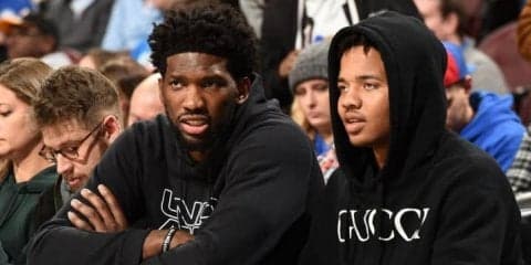 ケガを克服した過去を持つジョエル・エンビードが欠場中のフルツにエール