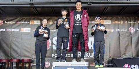 楽天がスポンサーとなった「スパルタンレース」、仙台スタジアムの結果は？嶋基宏選手や銀次選手もゲストで登場