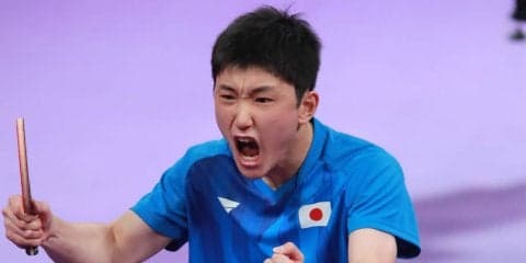 【卓球】張本、世界1位を破ったブラジル選手を下し決勝進出　日本人対決なるか＜ワールドツアー・グランドファイナル＞