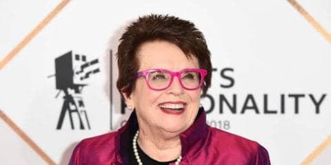 ビリー・ジーン・キングが、BBCの生涯功労賞を受賞