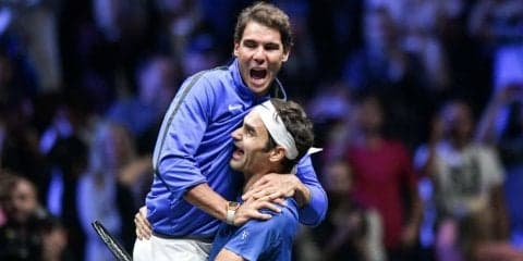 フェデラー、ナダルへダブルスの公開オファーか。「2度目の時が来たかな？」